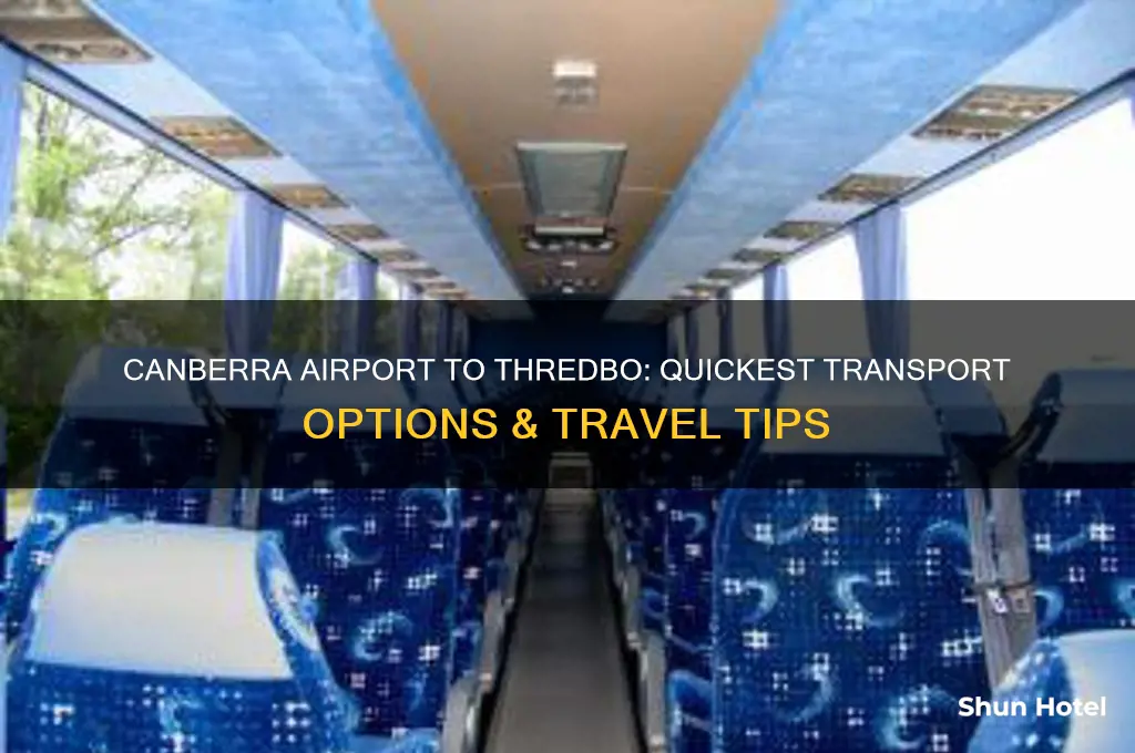 how to get from canberra airport to thredbo