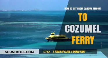 Cancun Airport to Cozumel Ferry: Quick & Easy Travel Guide