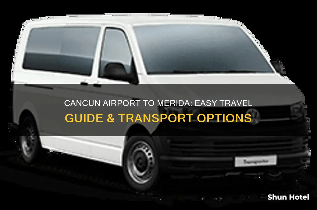 how to get from cancun airport to merida
