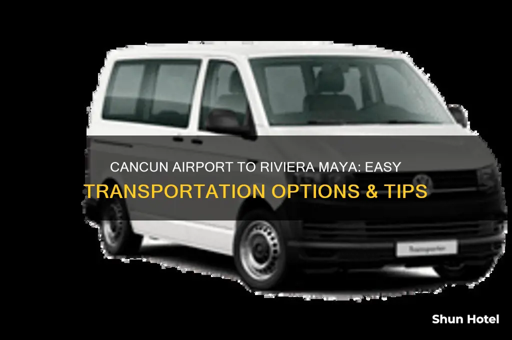 how to get from cancun airport to riviera maya