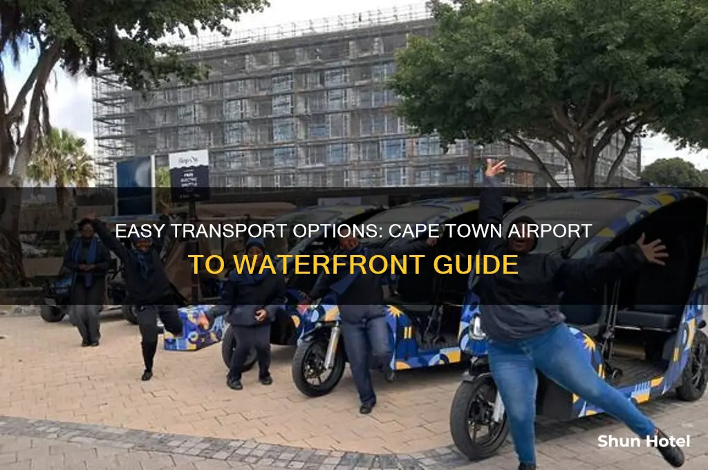 how to get from cape town airport to waterfront