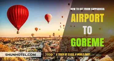 Cappadocia Airport to Göreme: Easy Transport Options & Travel Tips
