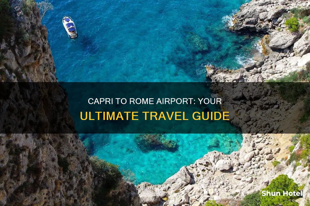 how to get from capri to rome airport