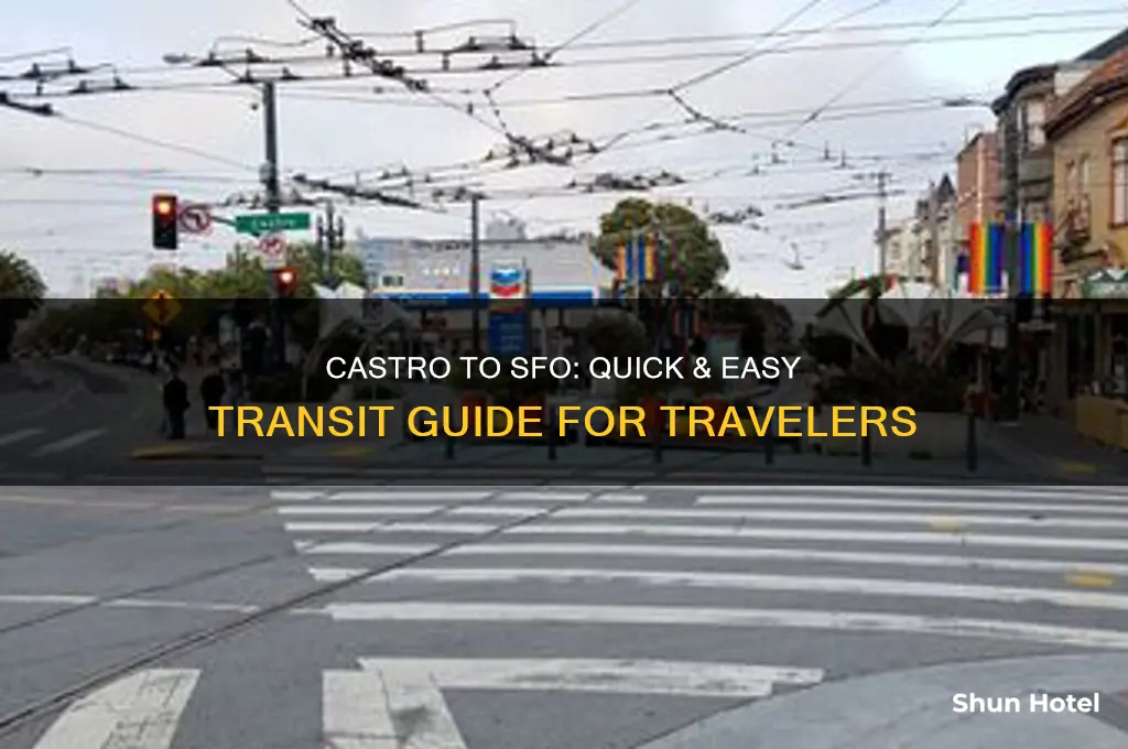 how to get from castro to san francisco international airport