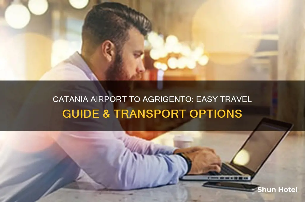 how to get from catania airport to agrigento