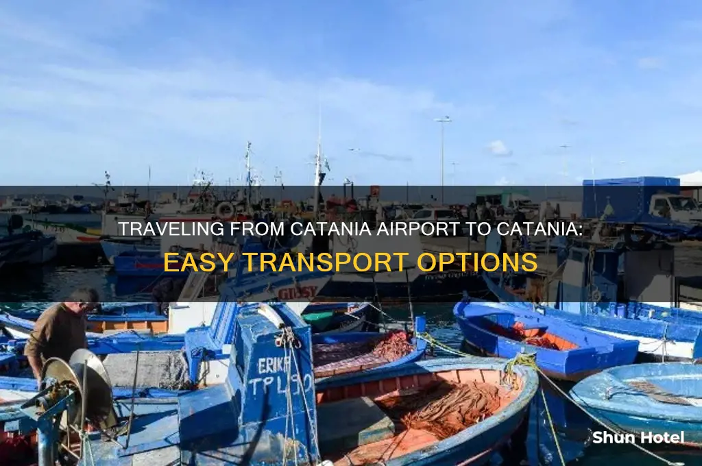 how to get from catania airport to catania