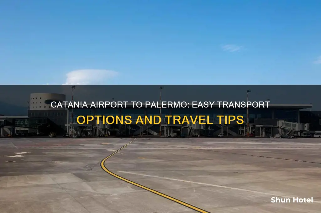 how to get from catania airport to palermo