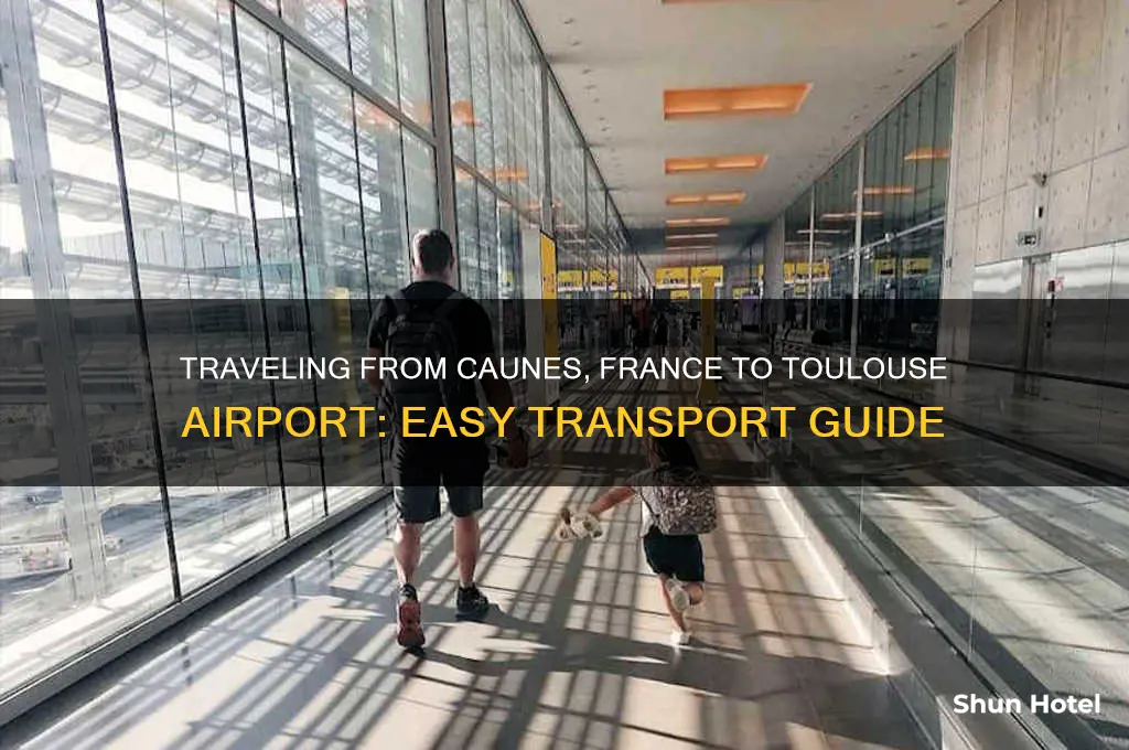 how to get from caunes france to toulouse airport