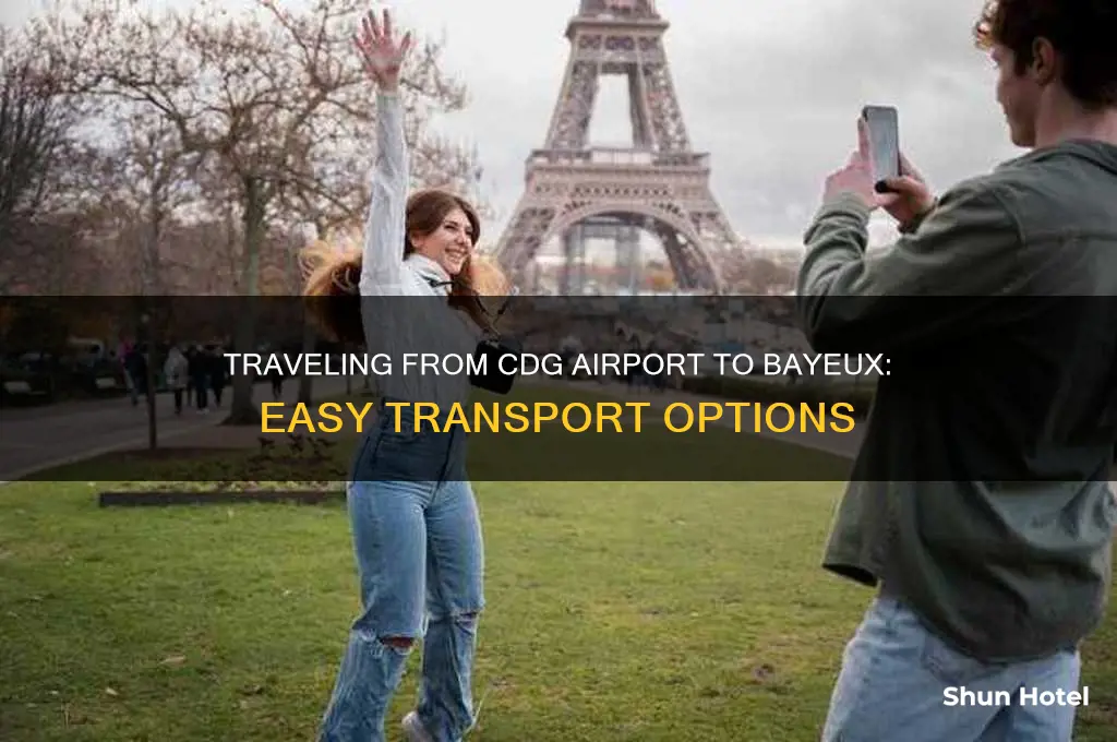 how to get from cdg airport to bayeux