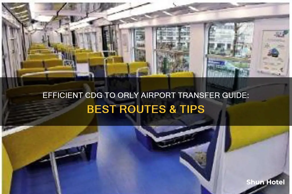 how to get from cdg to orly airport