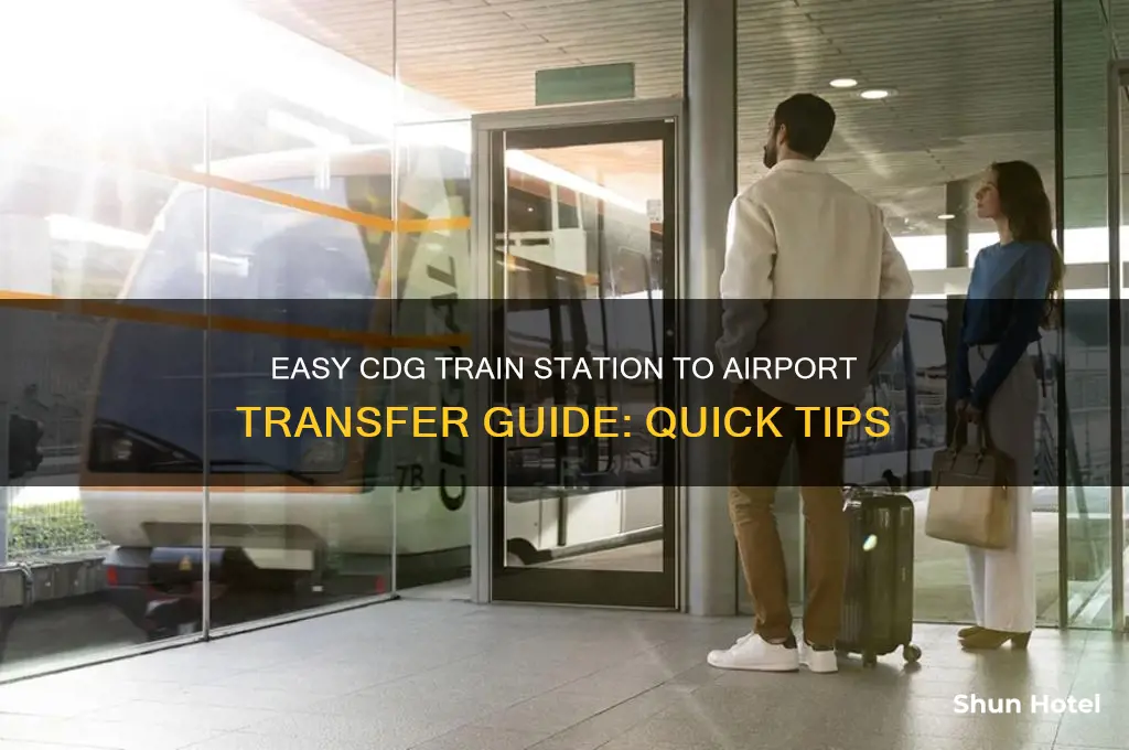 how to get from cdg train station to airport