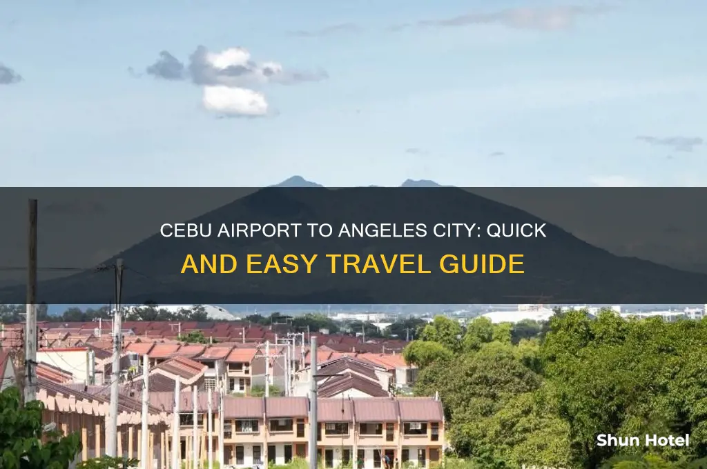 how to get from cebu airport to angeles city