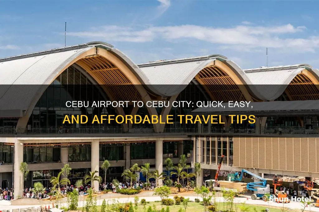 how to get from cebu airport to cebu city