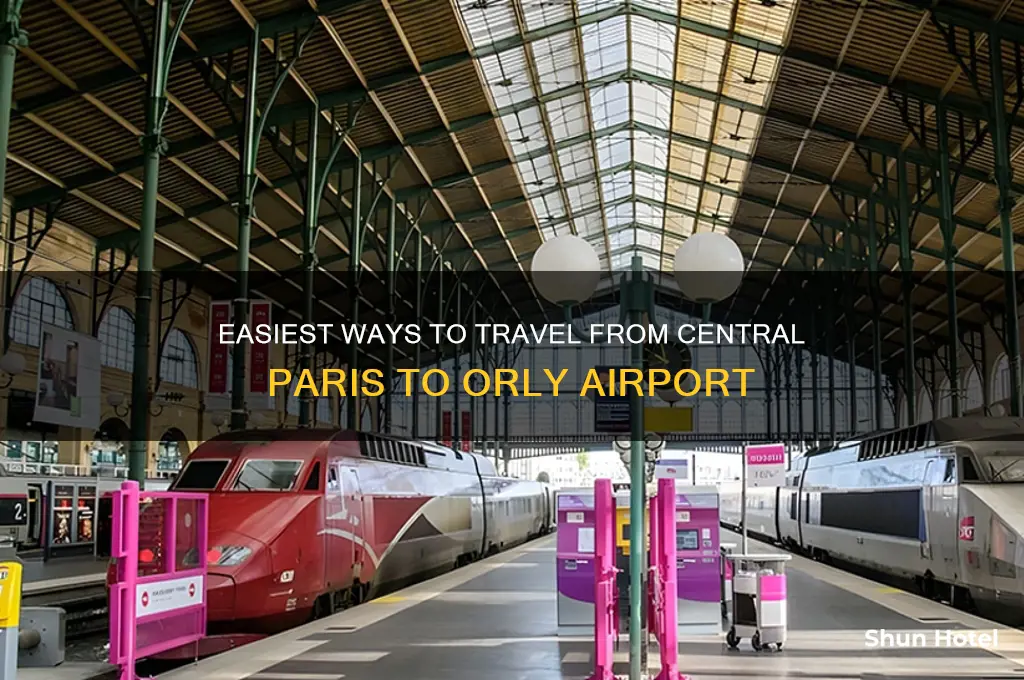 how to get from central paris to orly airport