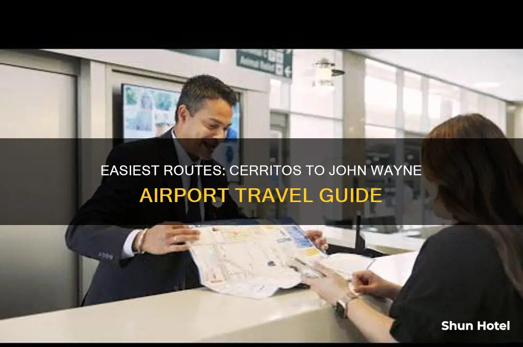 how to get from cerritos to john wayne airport