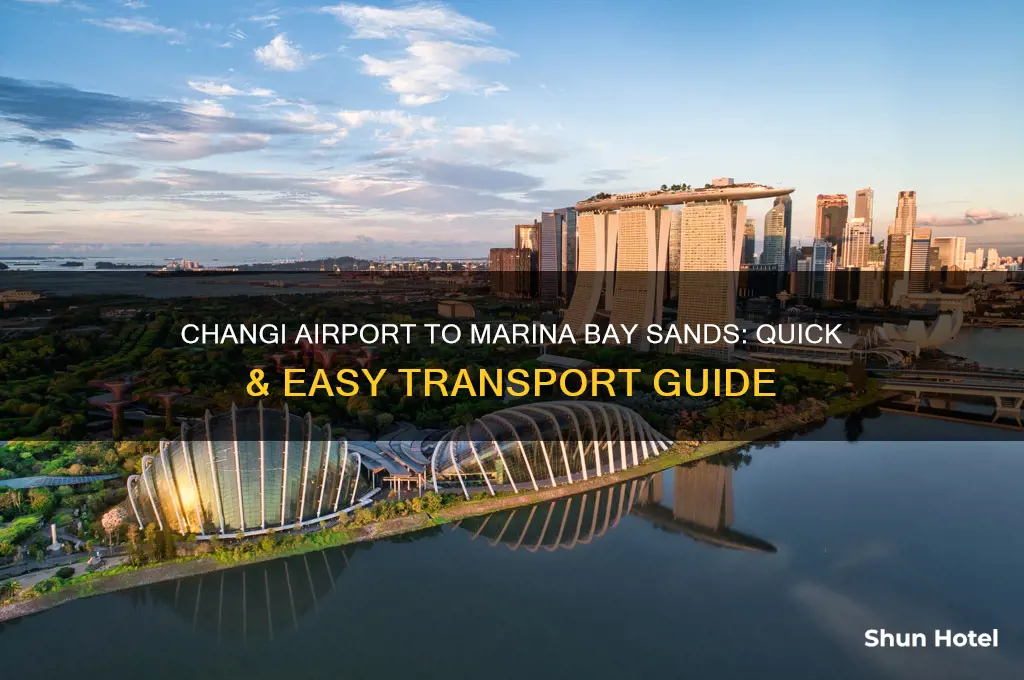 how to get from changi airport to marina bay sands