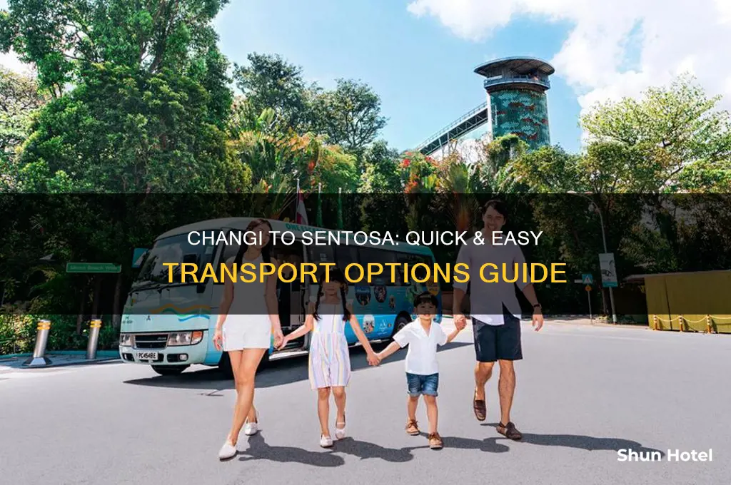 how to get from changi airport to sentosa island