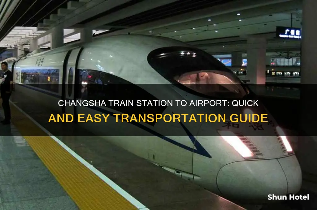 how to get from changsha train station to airport