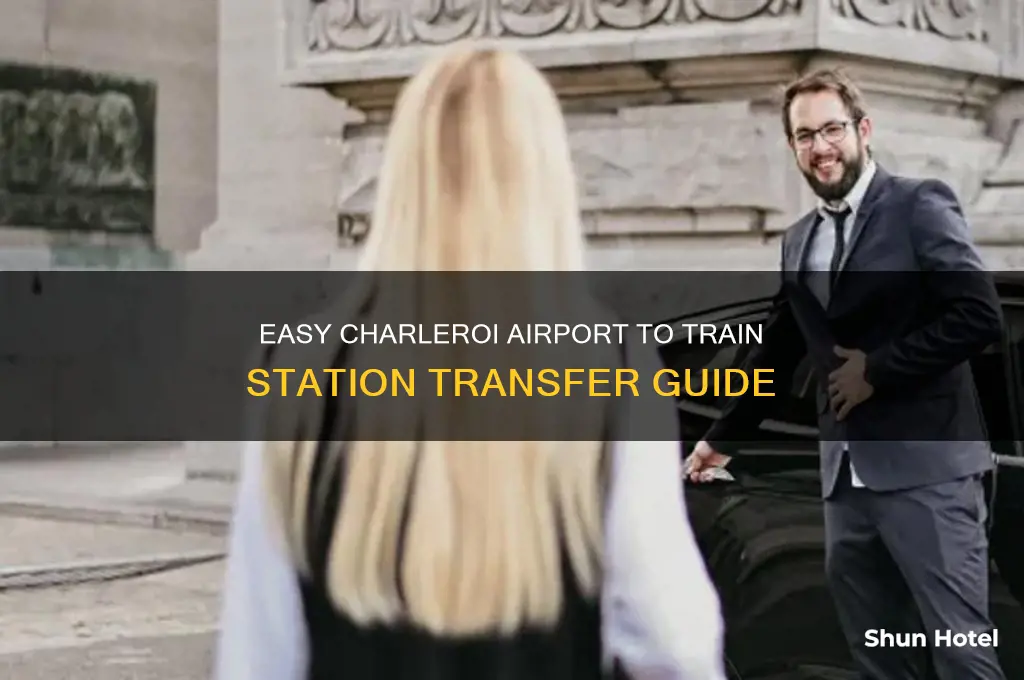 how to get from charleroi airport to charleroi train station