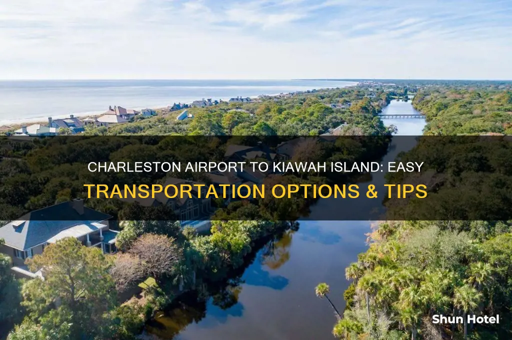 how to get from charleston airport to kiawah island