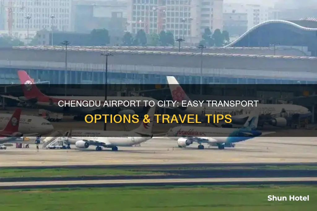 how to get from chengdu airport to city