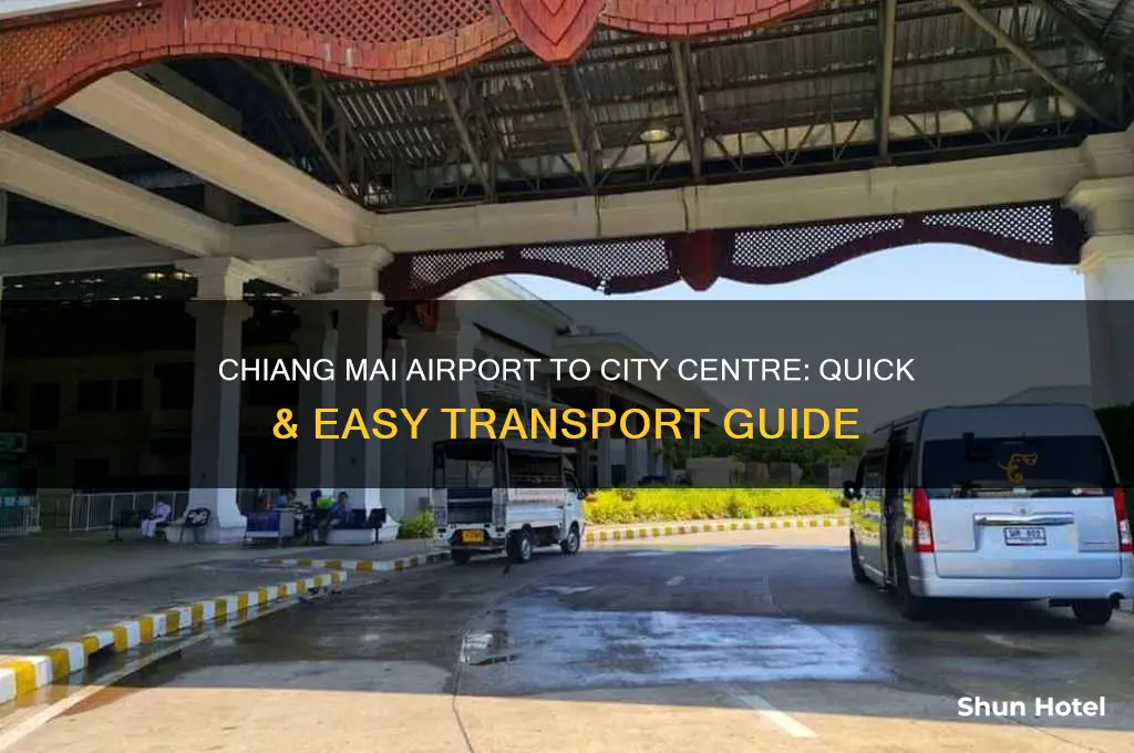 how to get from chiang mai airport to city centre