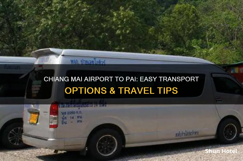 how to get from chiang mai airport to pai
