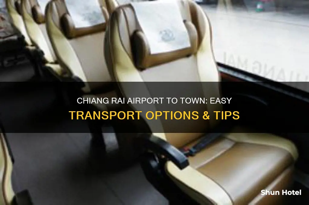 how to get from chiang rai airport to town
