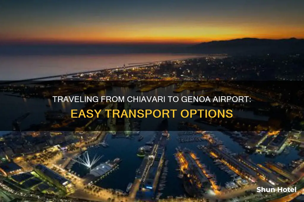 how to get from chiavari italy to genoa italy airport
