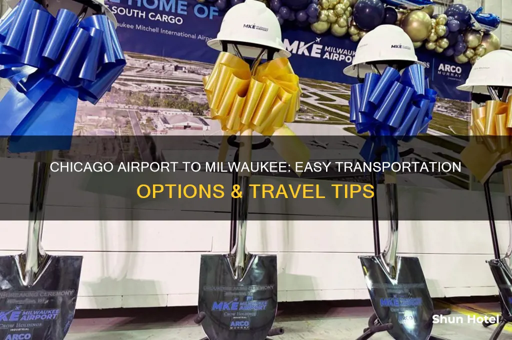 how to get from chicago airport to milwaukee