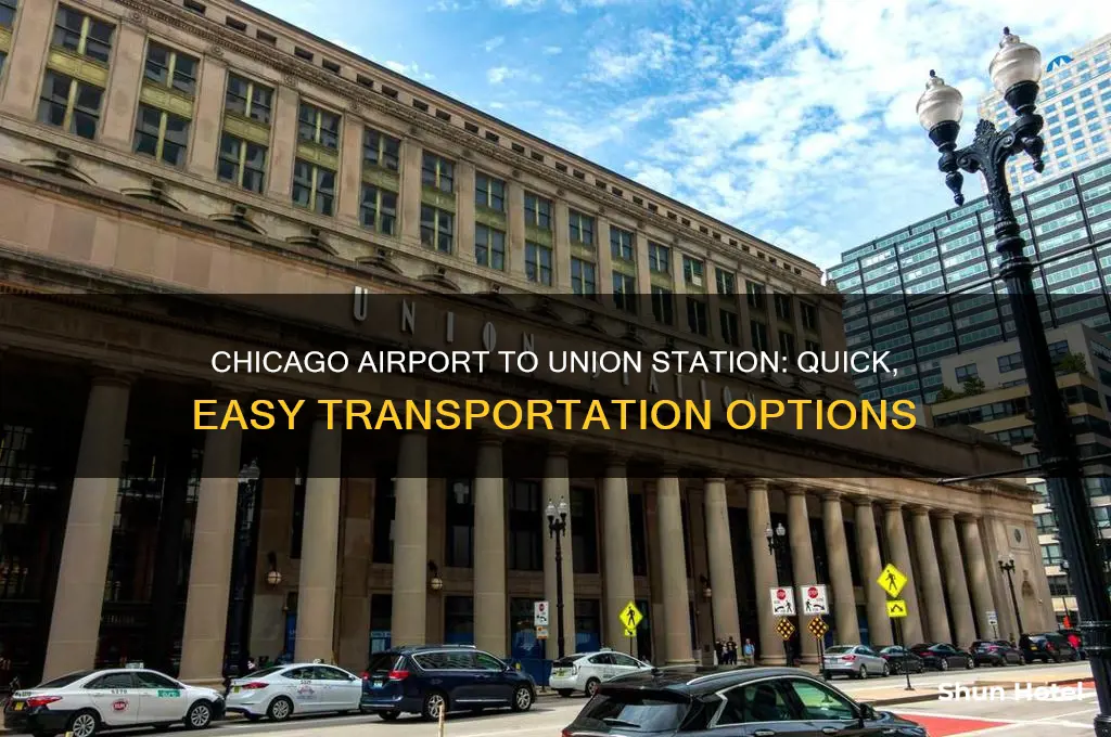 how to get from chicago airport to union station