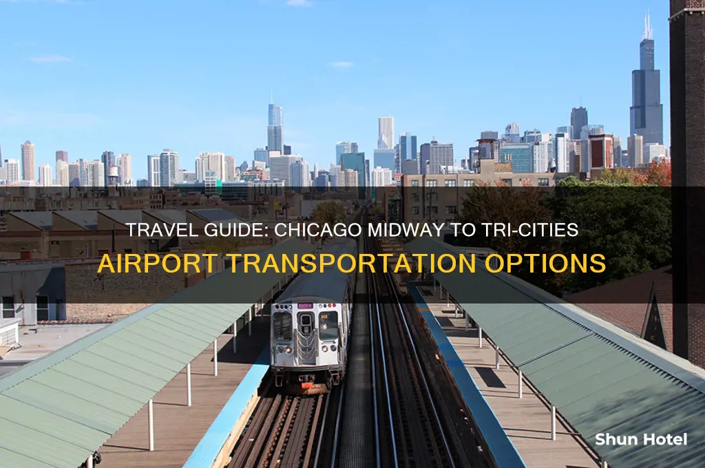 how to get from chicago midway to tri-cities airport