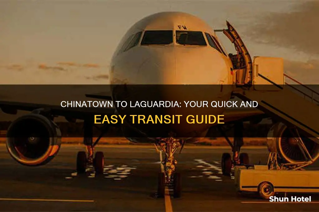 how to get from chinatown to la guardia airport