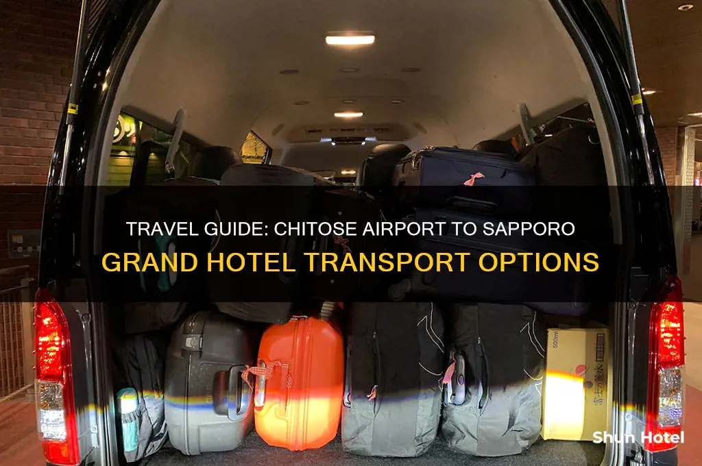 how to get from chitose airport to sapporo grand hotel