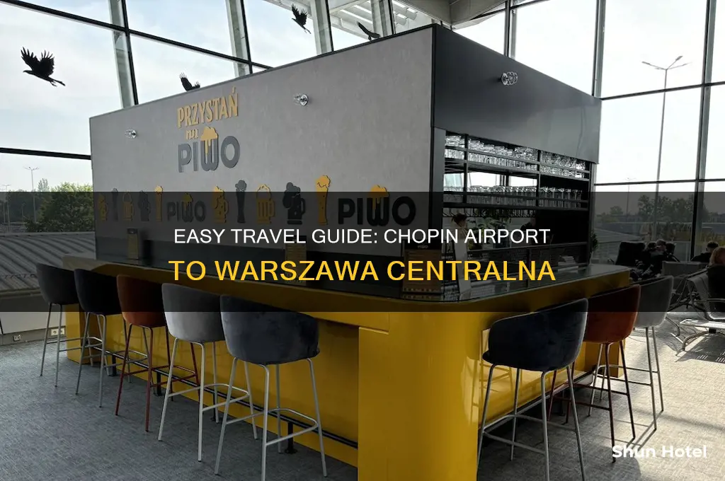 how to get from chopin airport to warszawa centralna