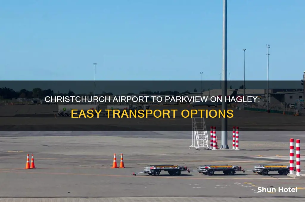 how to get from christchurch airport to parkview on hagley