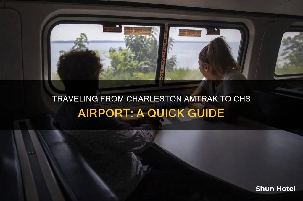 how to get from chs amtrak to airport charleston
