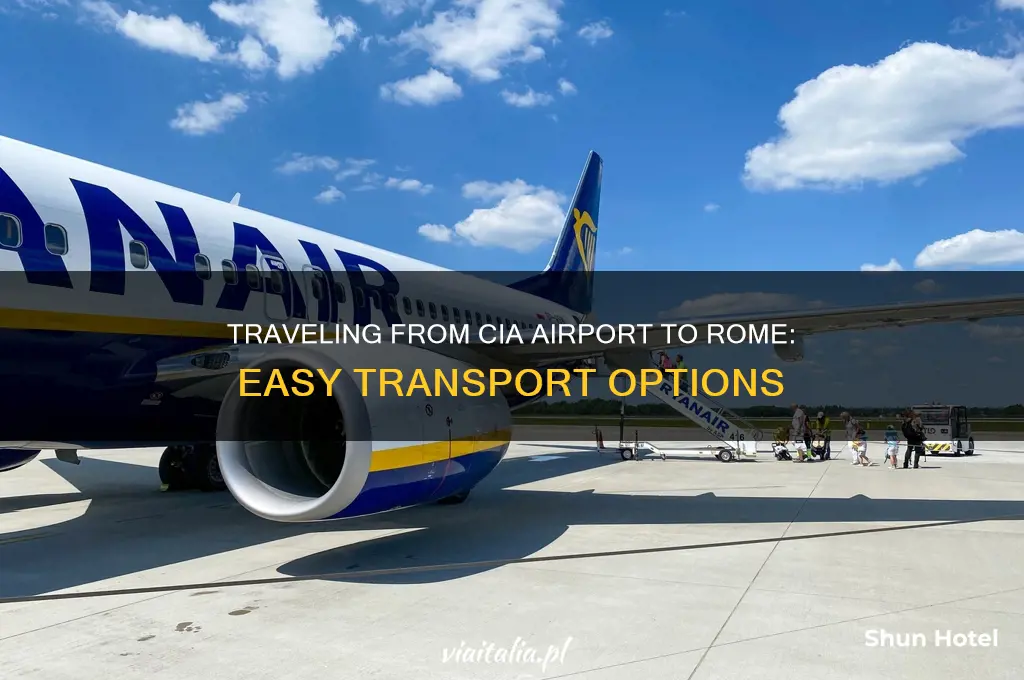 how to get from cia airport to rome