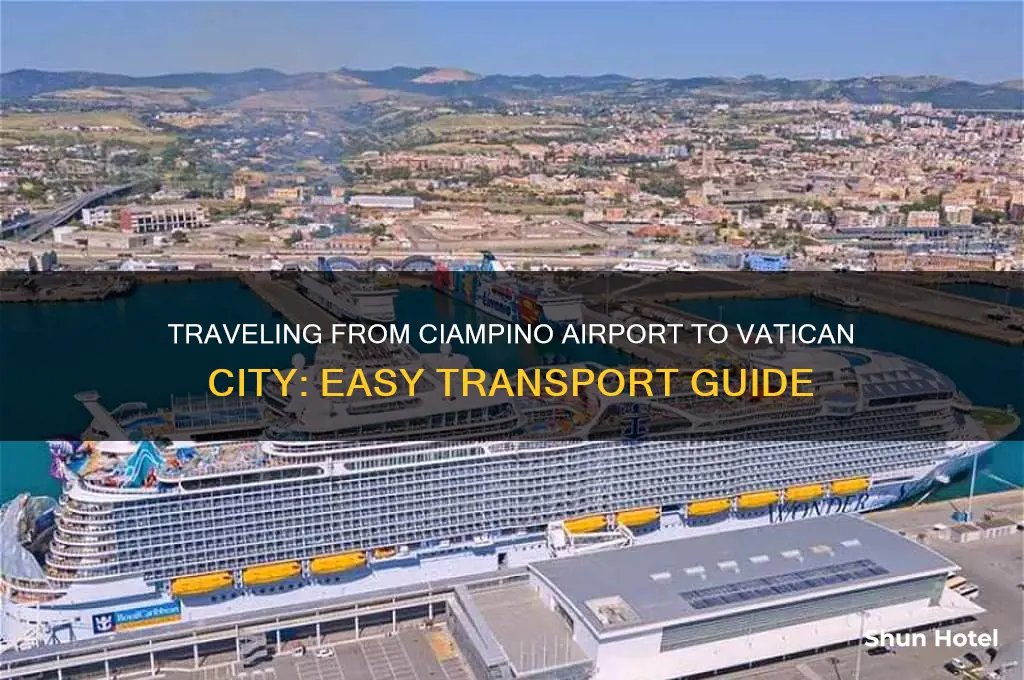 how to get from ciampino airport to vatican city
