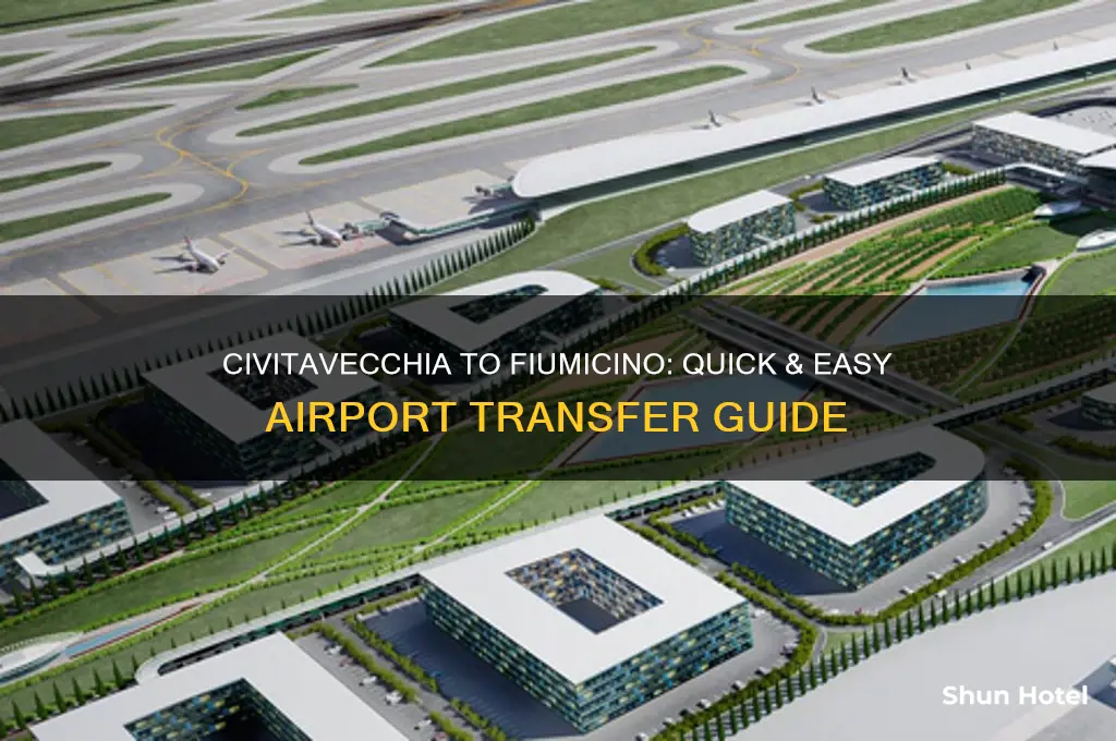 how to get from civitavecchia cruise port to fiumicino airport