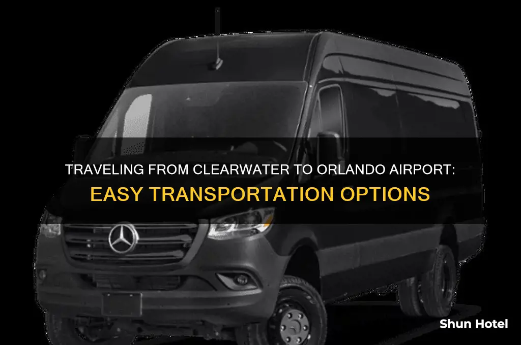 how to get from clearwater to orlando airport