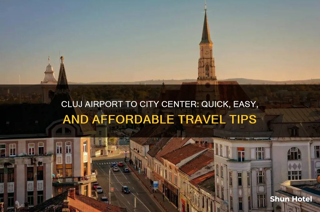 how to get from cluj airport to city