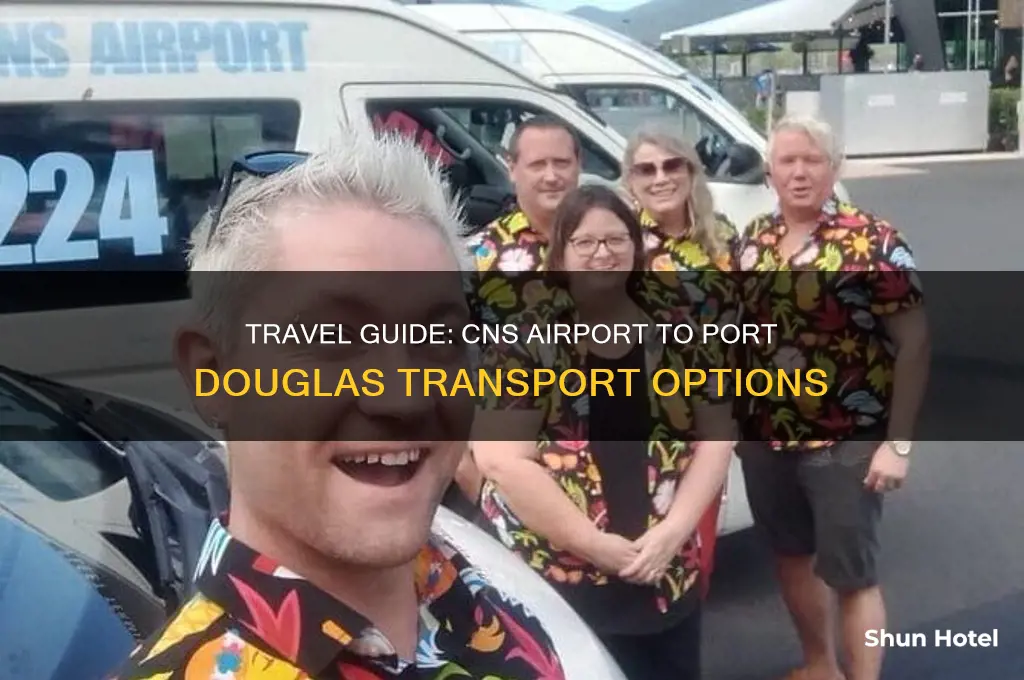 how to get from cns airport to port douglas