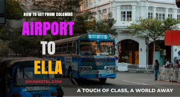 Travel Guide: Colombo Airport to Ella Transport Options & Tips