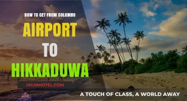 Colombo Airport to Hikkaduwa: Easy Transport Options & Travel Tips