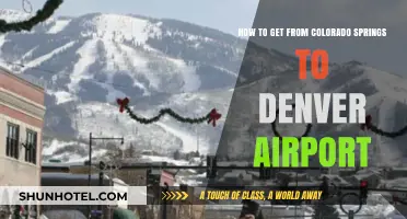 Easiest Travel Options: Colorado Springs to Denver Airport Guide