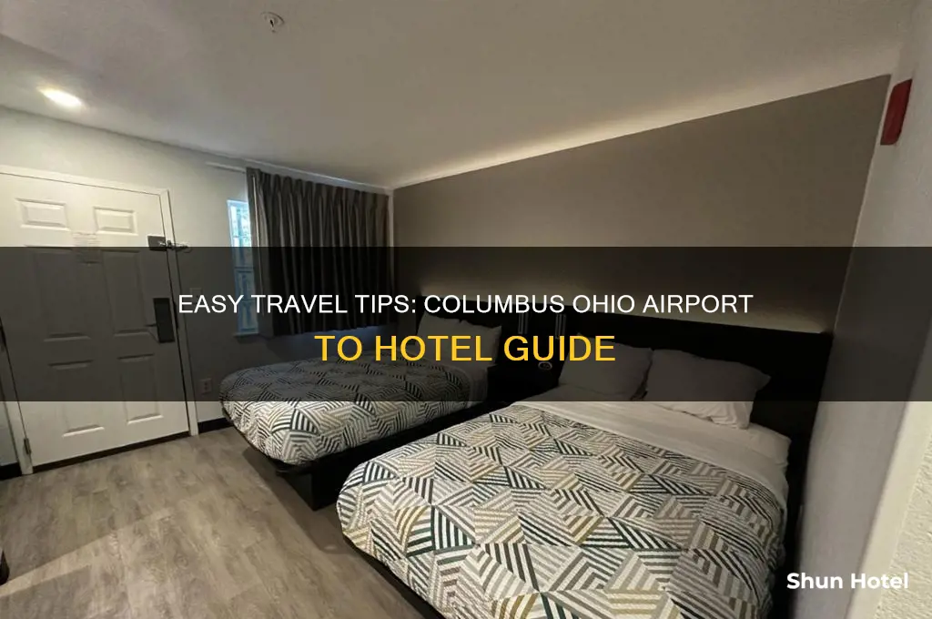 how to get from columbus ohio airport to hotel