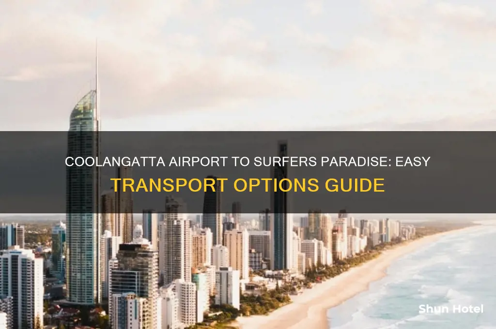 how to get from coolangatta airport to surfers paradise