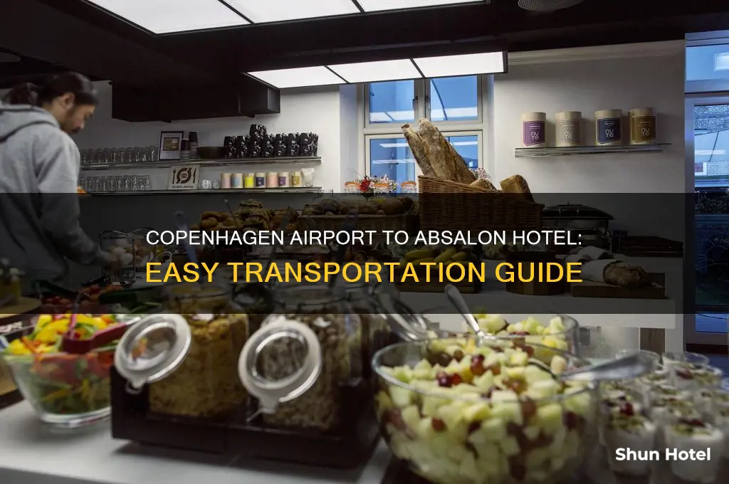 how to get from copenhagen airport to absalon hotel
