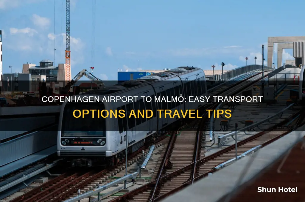 how to get from copenhagen airport to malmo
